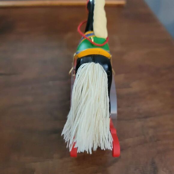 NIB 1996 Hallmark Rocking Horse Collector's Series - Picture 6 of 6